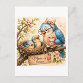   Moeder Is Thuis Ansichtkaart Briefkaart (Voorkant)