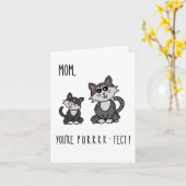 Moeder, je bent helemaal poot-ject! Mooie Moederda Kaart (Gele Bloem)