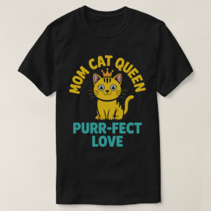 Moeder Kat Koningin T-shirt