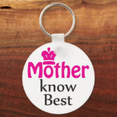 moeder kent het beste sleutelhanger (Voorkant)