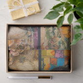 Moeder Kind Kunstenaar Crafting Collage Decoupage Tissuepapier (Geschenk)