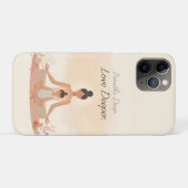 Moeder & Kind Meditatie Sereniteit Kunst Case-Mate iPhone Case (Achterkant (horizontaal))
