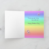 Moeder Kind Moederdag Kaart (Binnen)