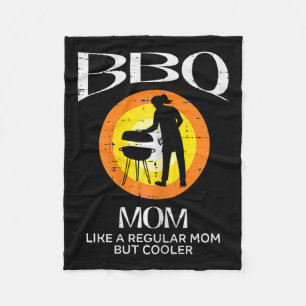 Moeder Koeler Barbecue Vlees Grilleren Moederdag M Fleece Deken