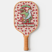 Moeder Koningin Floral Pickleball Paddle (Voorkant)