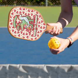 Moeder Koningin Floral Pickleball Paddle