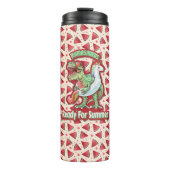 Moeder Koningin Floral Thermosbeker (Voorkant)