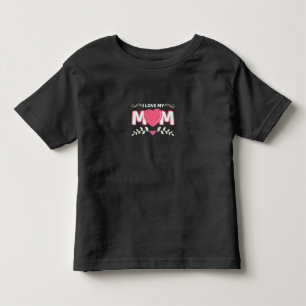 Moeder Kunst Ik hou van mijn moeder Kinder Shirts