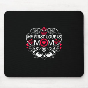 Moeder Kunst Mijn eerste liefde is mama Muismat