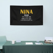 Moeder Kunst Nina Definitie Spandoek (Beurs)