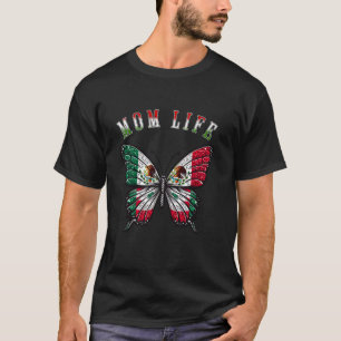 Moeder Leven Grappige Vlinder Mexicaans Moederdag  T-shirt