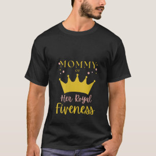 Moeder Mama 5e Verjaardag Haar Koninklijke Vijfhei T-shirt
