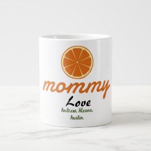 moeder mama kind namen personaliseren aangepast extra grote beker