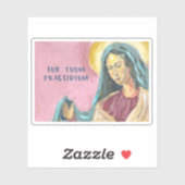 Moeder Maria gebedssticker Sticker (Vel)