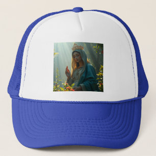 Moeder Maria Koningin van de Hemel Trucker Hat Pet