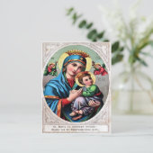 Moeder Mary Briefkaart (Staand voorkant)