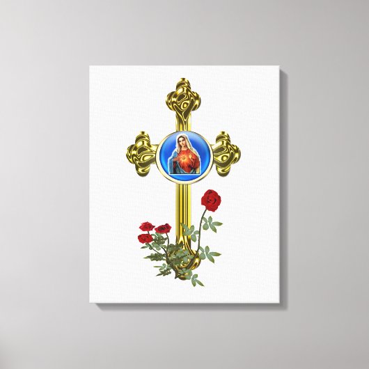 Moeder Mary Canvas Afdruk (Voorkant)