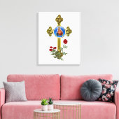 Moeder Mary Canvas Afdruk (Insitu (Woonkamer))