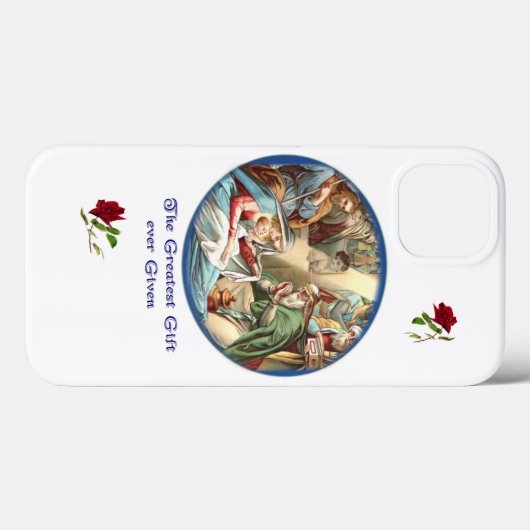 moeder Mary Case-Mate iPhone Case (Achterkant (horizontaal))