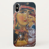 Moeder Mary en Jezus Art Case-Mate iPhone Case (Achterkant)
