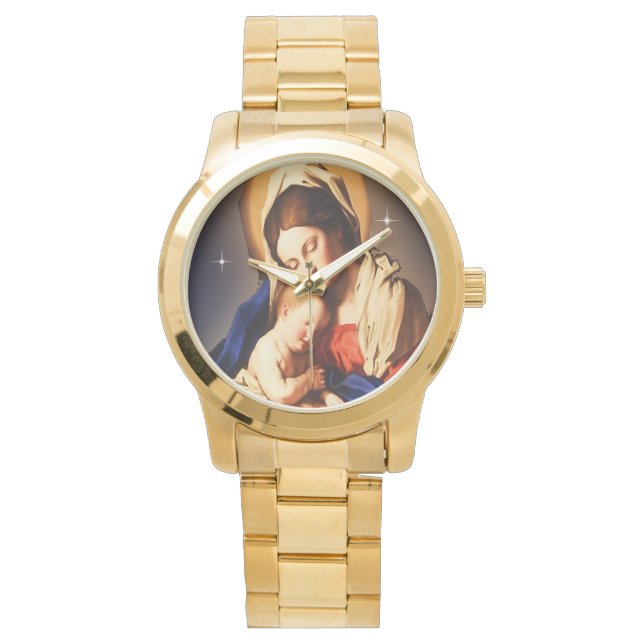 Moeder Mary Horloge (Voorkant)
