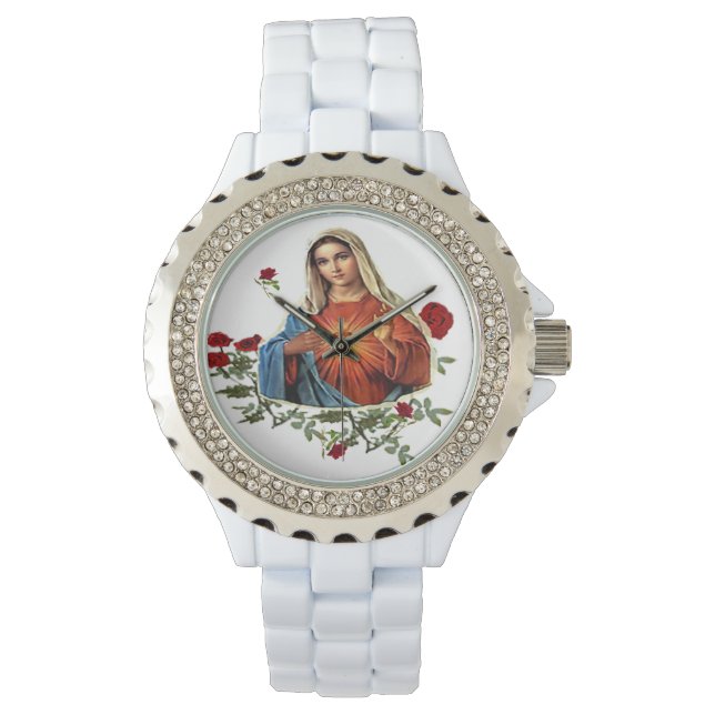 Moeder Mary Horloge (Voorkant)