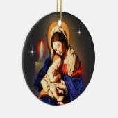 moeder Mary Keramisch Ornament (Rechts)