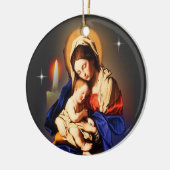 moeder Mary Keramisch Ornament (Links)