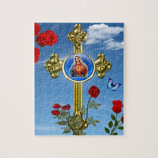 Moeder Mary Legpuzzel (Verticaal)