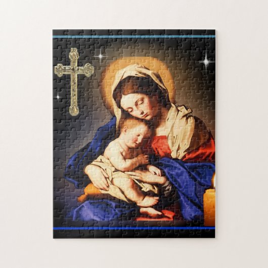 moeder Mary Legpuzzel (Verticaal)