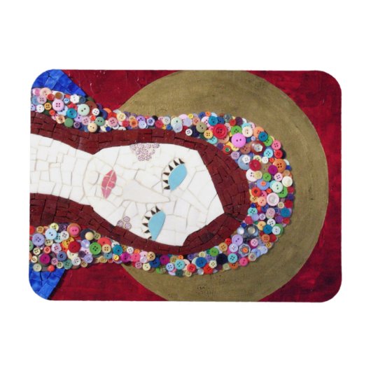 moeder Mary Magneet (Horizontaal)