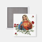 Moeder Mary Magneet (Voorkant / Achterkant)