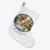 Moeder Mary Natitivity scene Small Kerstmis Stocki Grote Kerstsok (Voorkant (Hangend))