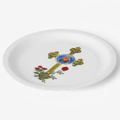 Moeder Mary Papieren Bordje (Gekanteld)