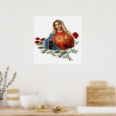 Moeder Mary Poster (Keuken)