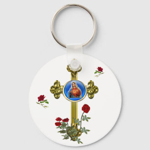 Moeder Mary Sleutelhanger
