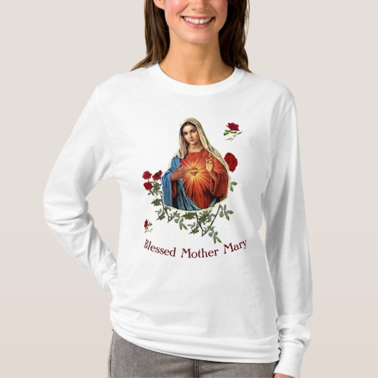 Moeder Mary T-shirt (Voorkant)