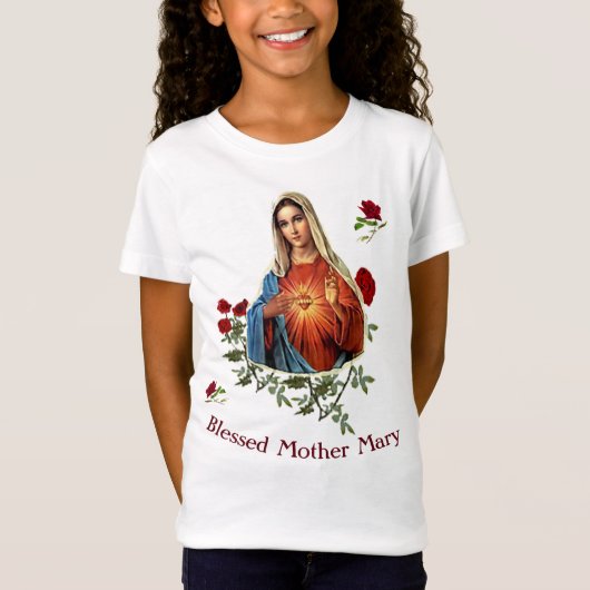Moeder Mary T-shirt (Voorkant)