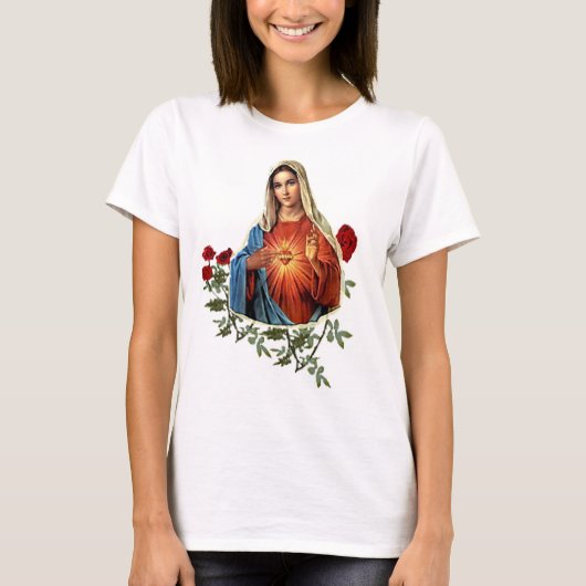 Moeder Mary t-shirts (Voorkant)