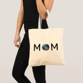 Moeder met aarde planeet tote bag (Voorkant (product))