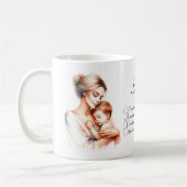 Moeder met Baby Koffie Mok Cadeau Idee voor Mam (Links)