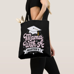 Moeder Met Een Masterdiploma Afstuderen Mama Draagtas