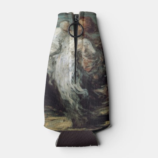 "Moeder met kind" aangepaste monogram fles koeler (Achterkant)