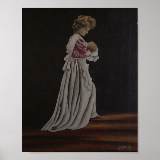 Moeder met kind poster (Voorkant)