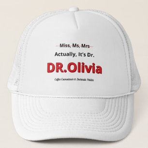 Moeder met PhD Grappig Promotiegeschenk voor Haar Trucker Pet
