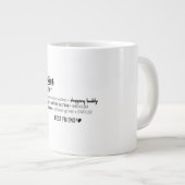 Moeder, mijn beste vriend extra grote beker (Voorkant rechts)