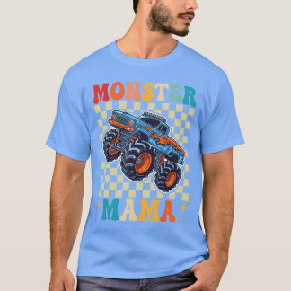 Moeder Moeder Moeder Familie Matching Monsterruck  T-shirt