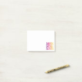 moeder moeder post-it® notes (Op bureau)