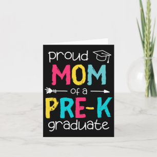 Moeder Moeder Prek Preschool Familie Matching Grad Kaart