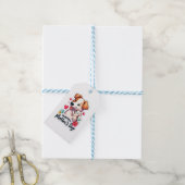 Moeder Moederdag Dierenhond Cadeaulabel (Met Touw)